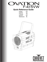 Chauvet Ovation F-415VW Referenzhandbuch