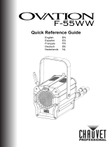 Chauvet Professional OVATION F-55WW Referenzhandbuch