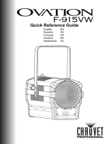 Chauvet Ovation P-95VW Referenzhandbuch