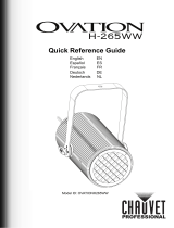 Chauvet Ovation H-265WW Referenzhandbuch
