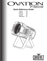 Chauvet Professional OVATION P-56VW Referenzhandbuch