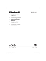 EINHELL TE-CS 190/1 Benutzerhandbuch