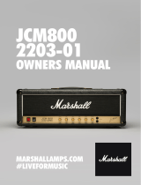 Marshall JCM800 2203 Bedienungsanleitung
