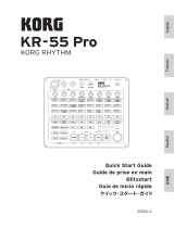 Korg KR-55 Pro Schnellstartanleitung