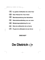 De Dietrich DOC410WH1 Bedienungsanleitung