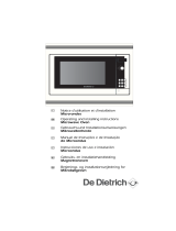 De Dietrich DME329XA1 Bedienungsanleitung