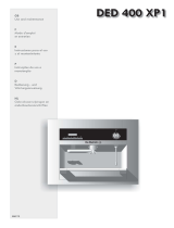 DeDietrich DED 400 XP1 Bedienungsanleitung