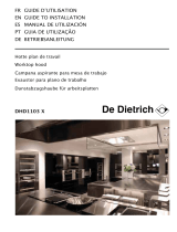 De Dietrich DHD1103X Bedienungsanleitung