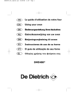 De Dietrich DME488XE1 Bedienungsanleitung