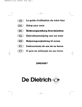 De Dietrich DME499XE1 Bedienungsanleitung