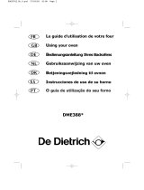 De Dietrich DME388XE1 Bedienungsanleitung