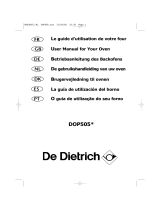De Dietrich DOP505BE1 Bedienungsanleitung