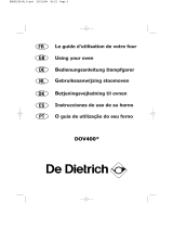 De Dietrich DOV400XE1 Bedienungsanleitung
