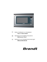 Brandt ME640XE1 Bedienungsanleitung
