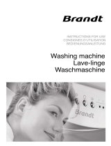 Brandt WFH1487K Bedienungsanleitung