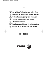Fagor HM-480X USING Bedienungsanleitung