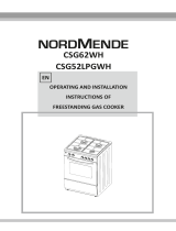 Nordmende CSG52LPGWH Benutzerhandbuch