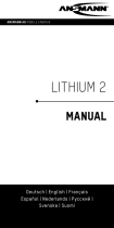 Ans­mann Lithium 2 Benutzerhandbuch