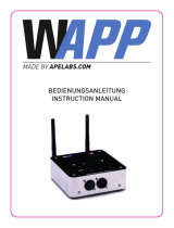 Ape Labs W-APP wireless Transceiver Benutzerhandbuch