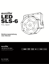 EuroLite LED SLS-6 TCL Spot Benutzerhandbuch