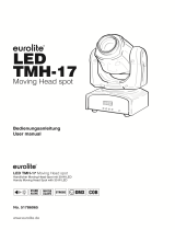 EuroLite LED TMH-17 Spot Movinghead Benutzerhandbuch