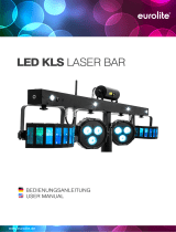 EuroLite LED KLS Laser Bar FX-Set Benutzerhandbuch