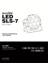 EuroLite LED SLS-7 HCL Floor Benutzerhandbuch