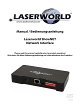 Laser­world ShowNET Bedienungsanleitung