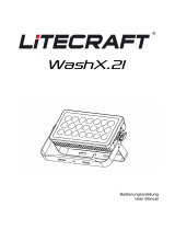 Lite­craft WashX.21 Benutzerhandbuch