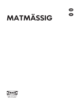 IKEA MATMASSIG Benutzerhandbuch