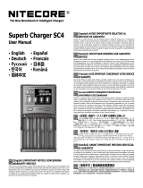 NITECORE Superb Charger SC4 Benutzerhandbuch