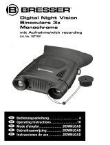 Bresser Digital NV Binocular 3,5x w. recording Monochrom Bedienungsanleitung