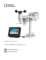 National Geographic WIFI Colour Weather Center Bedienungsanleitung