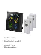 Bresser ClimaTemp Hygro Quadro Colour Thermo- / Hygrometer Bedienungsanleitung