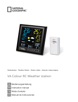 National Geographic VA colour RC Weather Station Bedienungsanleitung