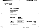 Kenwood KDC-X7200DAB Bedienungsanleitung