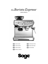 Sage SES875 - the Barista Express Bedienungsanleitung