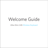 Anker Ultra-Slim 2.4G Wireless Compact Keyboard Benutzerhandbuch
