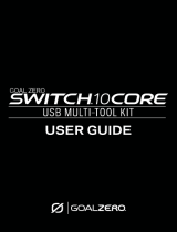 Goal Zero Switch 10 Core USB Multi-Tool Kit Benutzerhandbuch