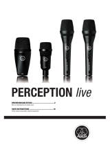 AKG PERCEPTION LIVE P 2 - User Instructions