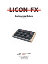 JB-Lighting LICON FX Benutzerhandbuch