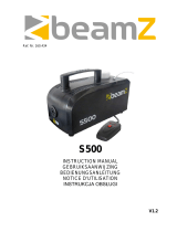 Beamz S500 Benutzerhandbuch