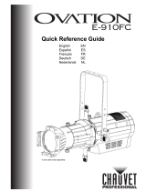 Chauvet Professional Ovation E-910FC Referenzhandbuch
