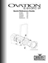 Chauvet Ovation E-910FC IP Referenzhandbuch