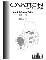 Chauvet Professional Ovation F-415VW Referenzhandbuch