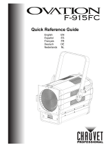 Chauvet Professional OVATION F-915FC Referenzhandbuch