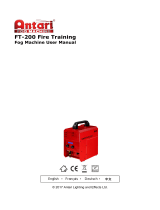 Elation FT-200 Fire Training Fog Machine Benutzerhandbuch
