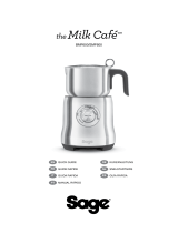 Sage THE MILK CAFE (SMF600BSS4EEU1) Bedienungsanleitung