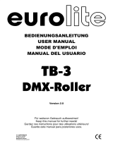 EuroLite TB-3 Benutzerhandbuch