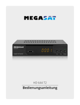 Megasat HD 644 T2 Benutzerhandbuch